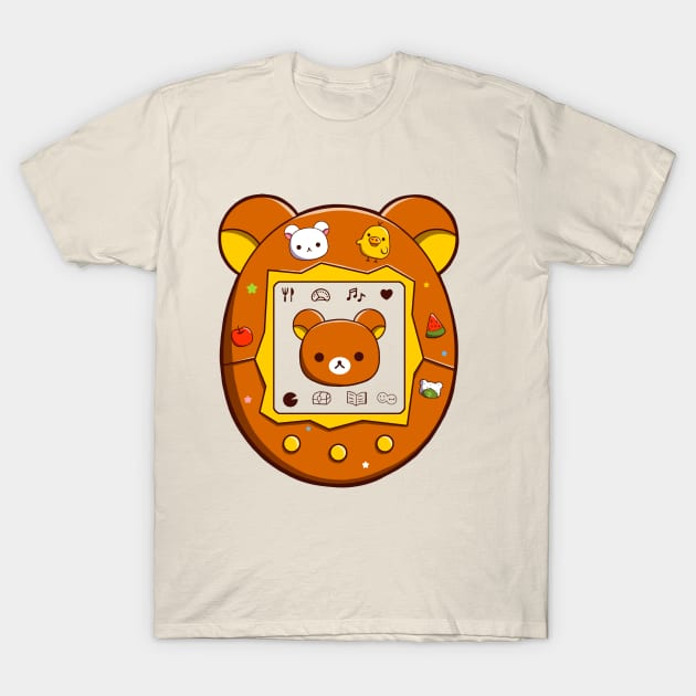 Rilakkuma Tamagotchi T-Shirt by Adelaidelia